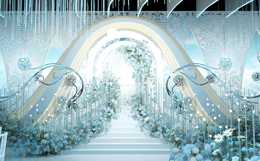 嘉定釡香烙馍村水晶厅效果展示